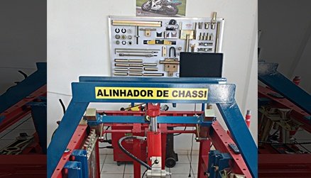 Alinhador de chassis a laser!